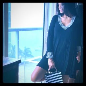 Vestido en tela viscosa